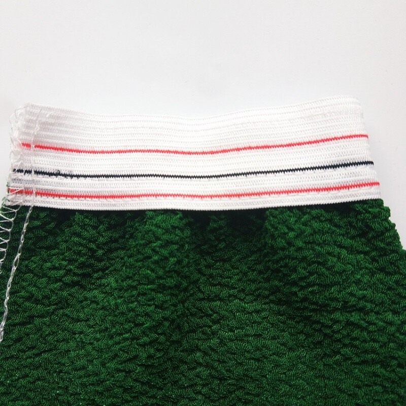 Haojinju high-end single-layer special gloves back rub technician large bathroom roving bath towel single layer 6 pieces 500D extra coarse sand military green