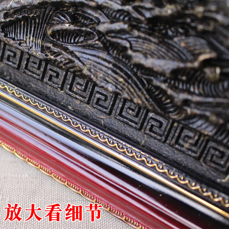 Dianxiang Yunnan gift tea Yunnan Pu'er craft tea carving plum orchid bamboo and chrysanthemum living room Pengcheng Wanli