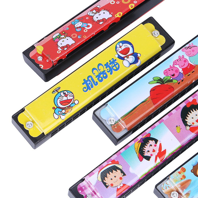 Mann Musical Instruments Harmonica Children's Harmonica Toys Cartoon Harmonica for Beginners for Children and Adults Cartoon Harmonica Toys