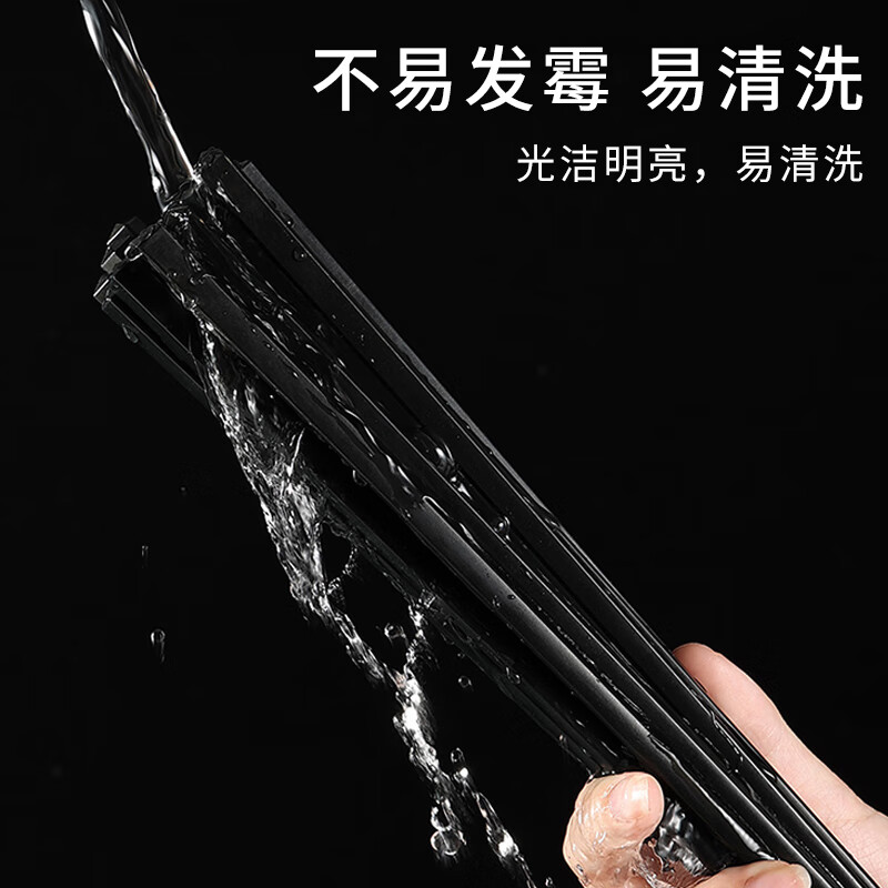 Pick-up painting chopsticks high temperature resistant simple alloy chopsticks not moldy Japanese hotel household chopsticks 10 pairs SH-6951