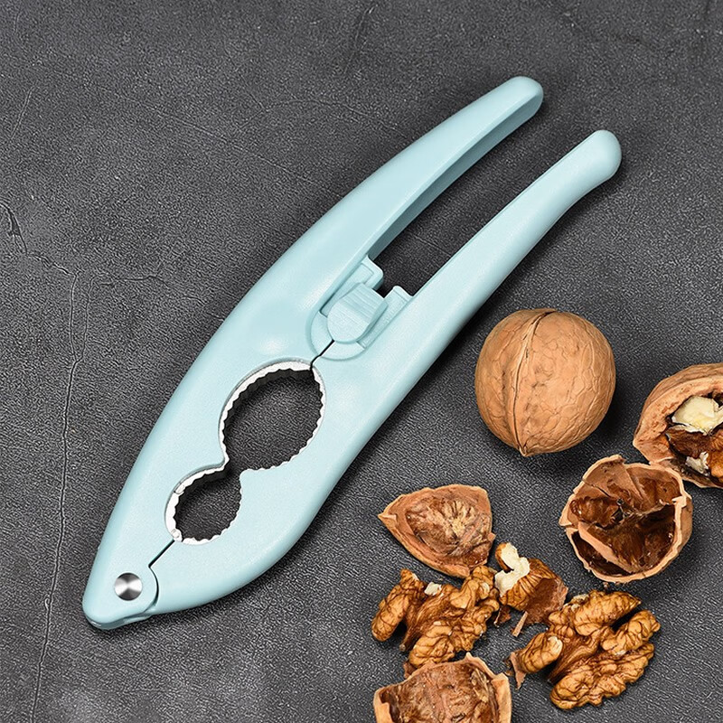 Heart-to-heart nut walnut clamp pecan fruit shelling and core pliers nut opener crab clamp walnut kernel removal non-slip pliers hazelnut core opener artifact home foodie tool walnut opener