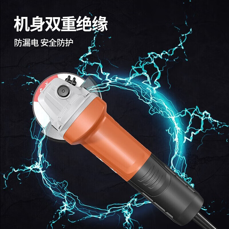 Dongcheng angle grinder cutting machine multi-function grinder polishing machine Dongcheng high-power grinder 710-100 upgraded model 720-100B all-round package + tool box