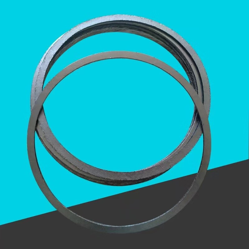Graphite gasket, high temperature resistant flange valve seal, metal spiral wound gasket, 304 graphite composite gasket, customized DN100