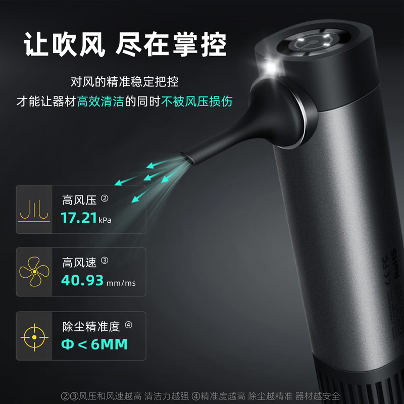 VSGO micro-high pocket King Kong electric air blower S3 SLR camera lens air blower computer keyboard cleaning fan drone dust removal powerful air blowing dust cleaning tool