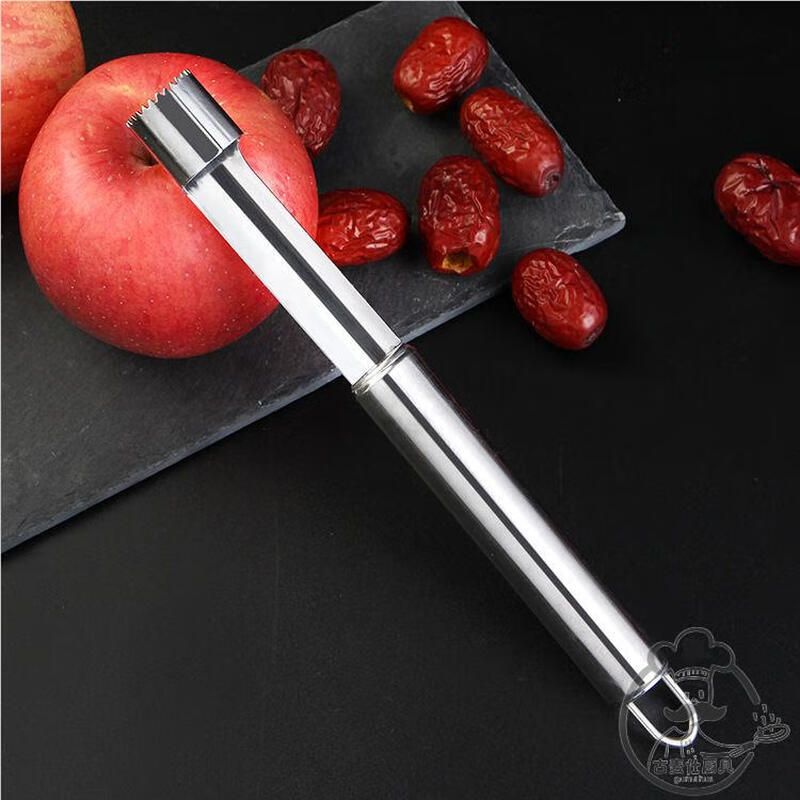 Huili's customized steel hawthorn and red date corer, corer and artifact, apple candied haws, fruit coring, corer and seed divider. Match three models to take photos and contact customer service.