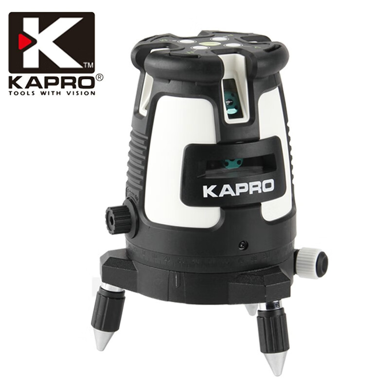 KAPRO Cape Road laser level five-line green light high-definition red light high-precision decoration infrared level 875GD 875GD-5-line green light (dual electric)