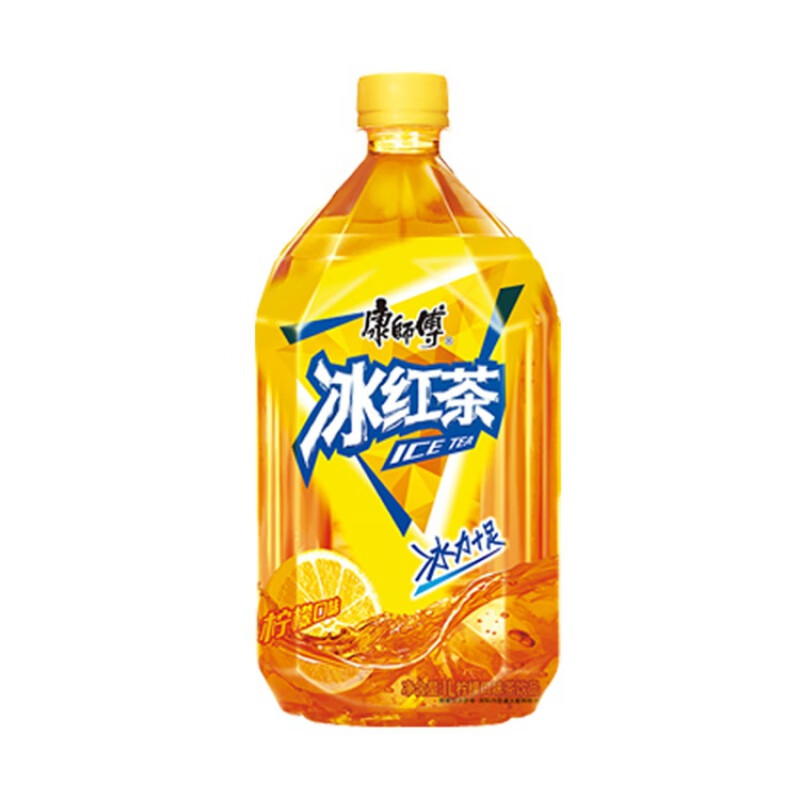 Master Kong drinks 1000ml*2 bottles in a box, iced black tea, green tea, jasmine honey tea, peach and sour plum soup 1 liter, iced black tea 1000ml*2 bottles