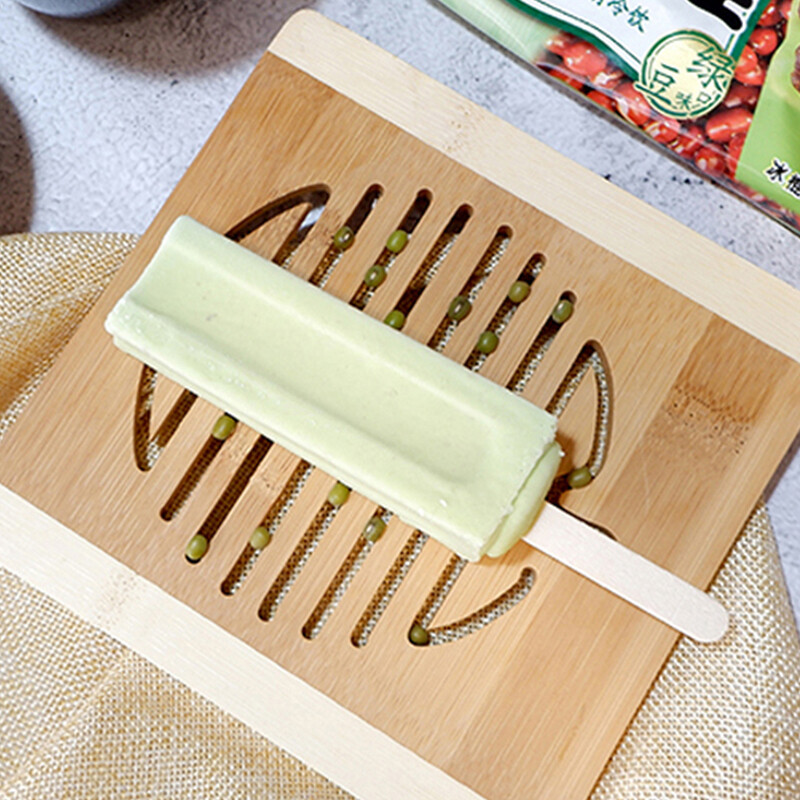 Zhongjie Ice Point Doudizhu red bean and mung bean flavored popsicles 70g*8 sticks fresh ice cream