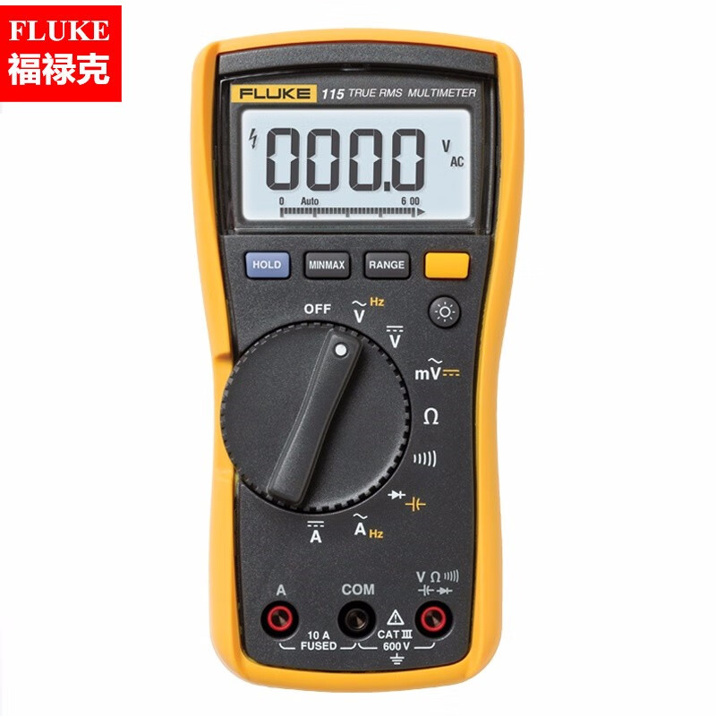 FLUKE Fluke multimeter true RMS multimeter high-precision digital multimeter automatic range FLUKE115C standard + charging set