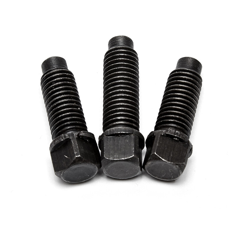 Jinggong 4.8 level square head screw high-strength tool holder screw with padded convex end set screw GB83 20% off m12m16m20 M16*100 1 piece