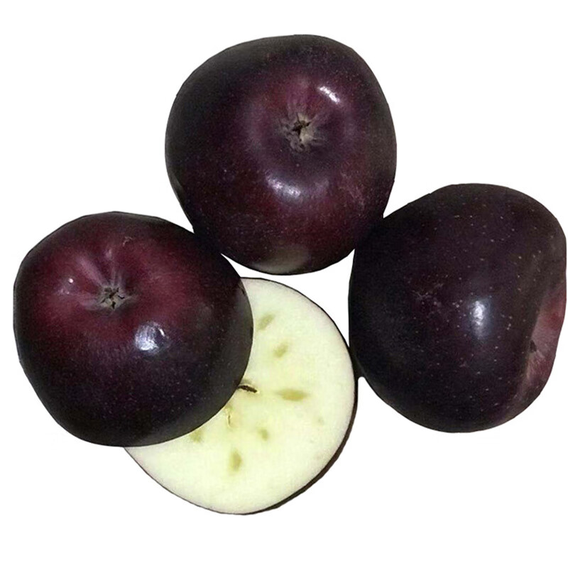 Kabunuo Yunnan Zhaotong Black Card Gala Apple Black Diamond Purple Romantic Christmas Apple Ping An Fruit Fresh Rare Fruit 4 Jin Large Fruit 80mm+