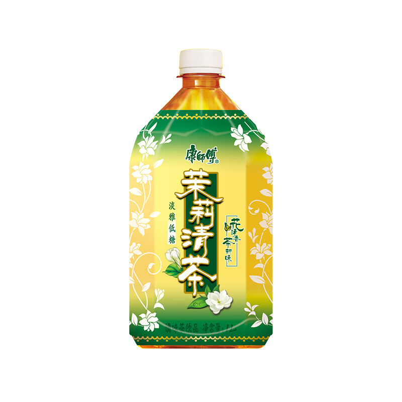 Master Kong drinks 1000ml*2 bottles in a box, iced black tea, green tea, jasmine honey tea, peach and sour plum soup 1 liter, iced black tea 1000ml*2 bottles