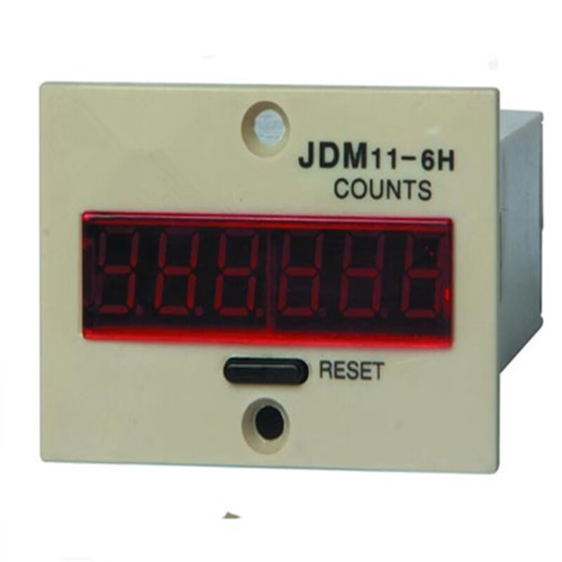 Ouhuayuan electronic cumulative counter JDM11-6H 220V 36V sensor counting DC12V 24V