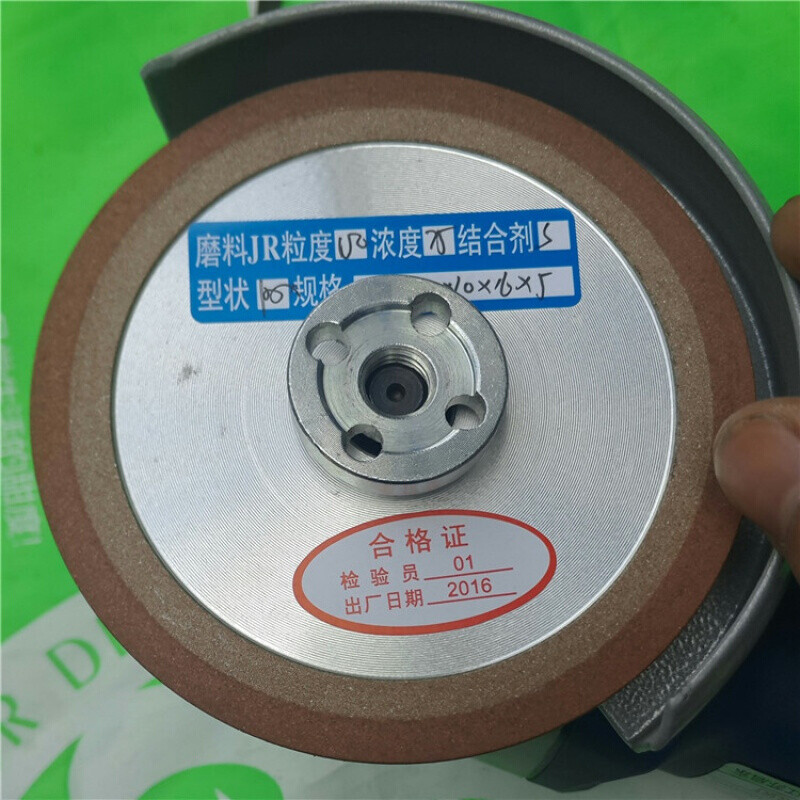 Dalan alloy grinding disc single bevel diamond grinding wheel grinding disc woodworking saw blade aluminum tungsten steel alloy saw blade grinding Bohong 100*16 alloy grinding disc
