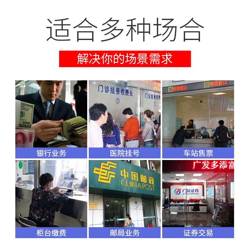 TAKSTAR DA-237 window loudspeaker wired two-way loudspeaker dual microphone high volume loudspeaker bank counter hospital silver