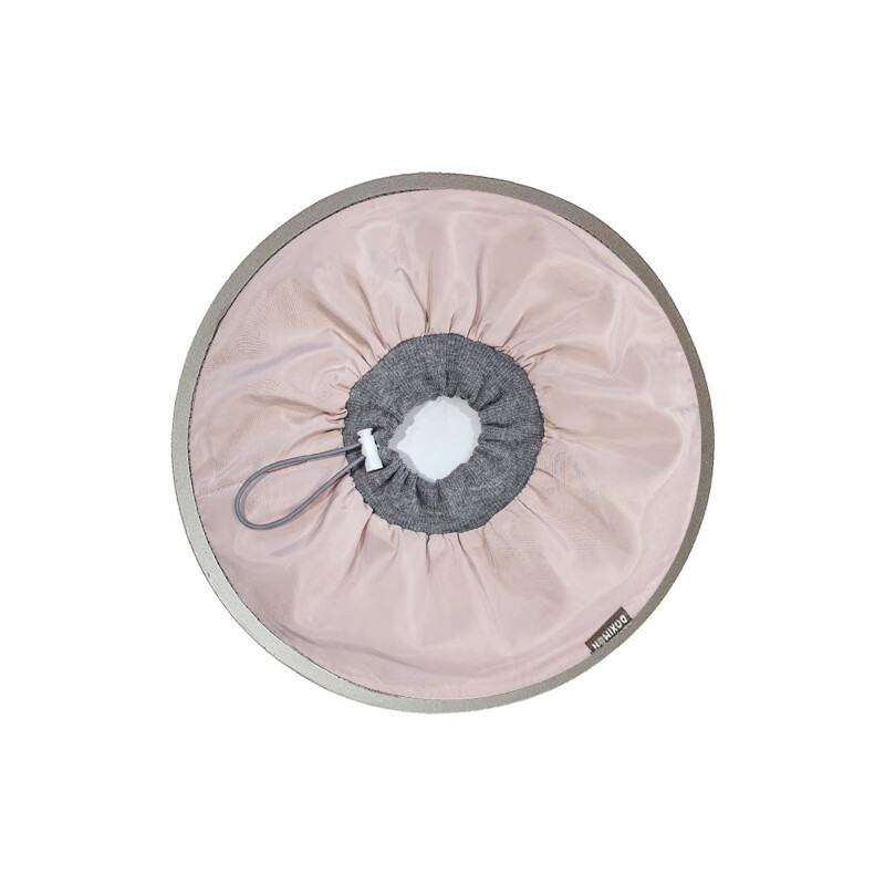 Tangqi pet Elizabethan sterilization care collar cat and dog grooming collar anti-licking and biting small dog headgear Coco milk M (suitable for 5-10 pounds)