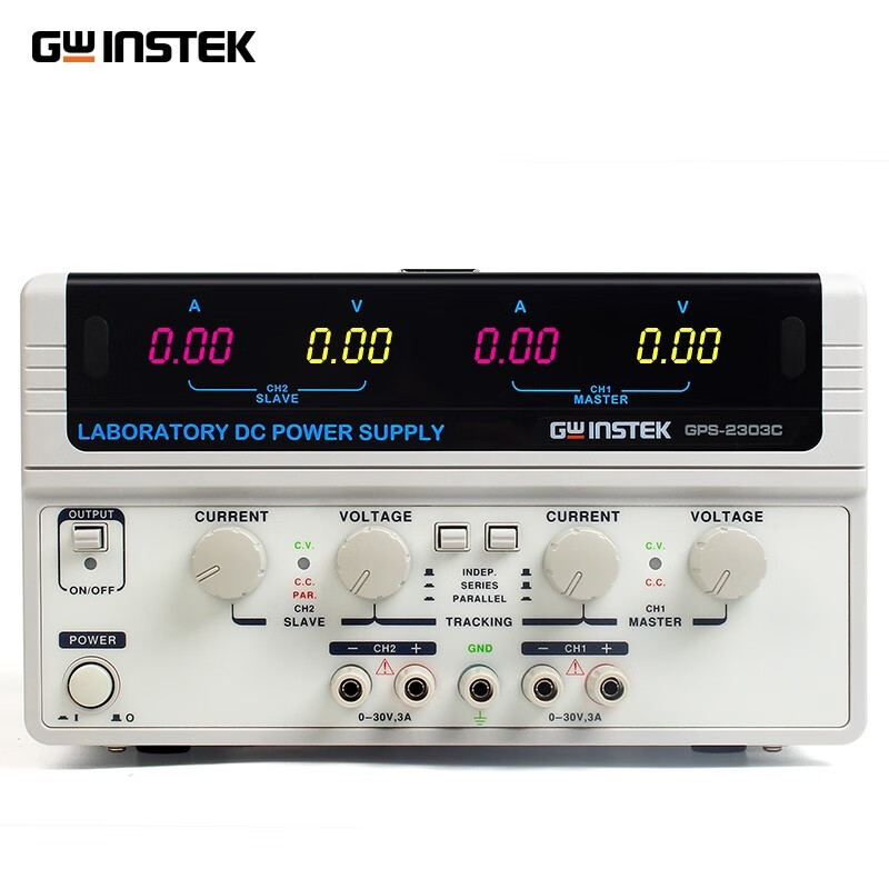 GWINSTEK Linear DC stabilized GPS-2303C multi-channel output 2/3/4 channel adjustable voltage stabilized constant current source GPS-2303C dual output 30V/3A