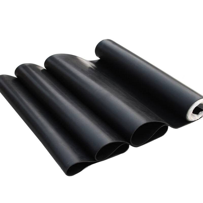 Hongheng Poly High Voltage Insulating Rubber Mat Distribution Room Insulating Rubber Board Black Industrial Rubber Mat Insulating Floor Rubber Floor Mat Thickened Black 2mm thick 1 meter wide 5 meters long
