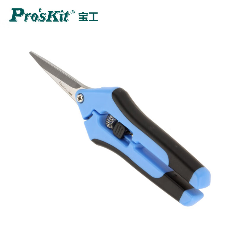 Pro sKit 8PK-SR005 two-color stainless steel sharp scissors (165mm)