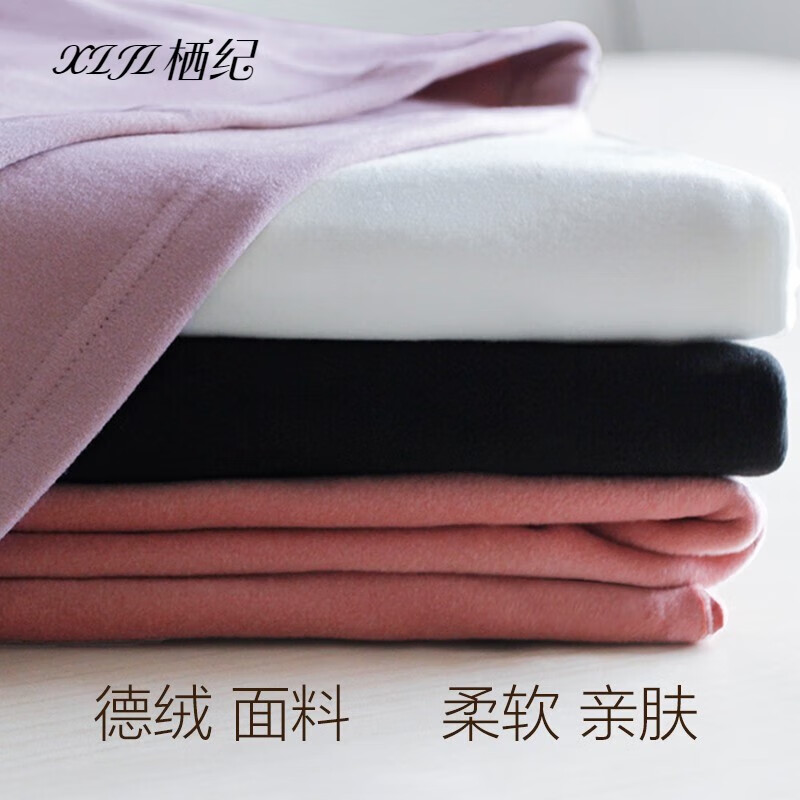 Qiji DeRong half turtleneck bottoming shirt for women in autumn and winter, western style plus velvet thickened warm top with long-sleeved autumn coat, brown L, recommended (100-110 catties)