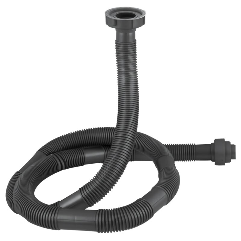 Dezhong kitchen drain pipe, extended sink drain pipe, hot-resistant sink drain hose, 1.6m sink drain pipe D9