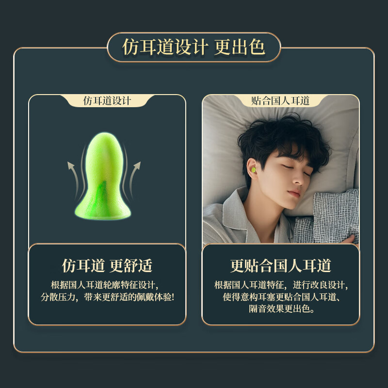 IKEA soundproof earplugs for sleep, super anti-noise, super noise reduction, silent sleep aid, no harm to ears, professional model 10 pieces