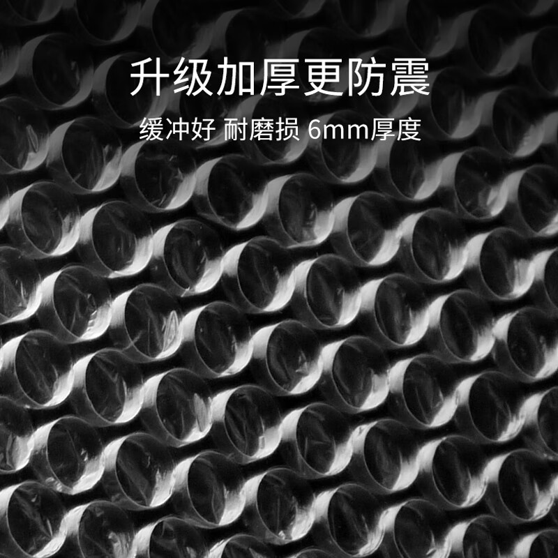 LINGS new transparent PE material bubble film 55CM*50M packaging foam bubble paper large roll plastic packaging film foam shock protection about 3.4 catties