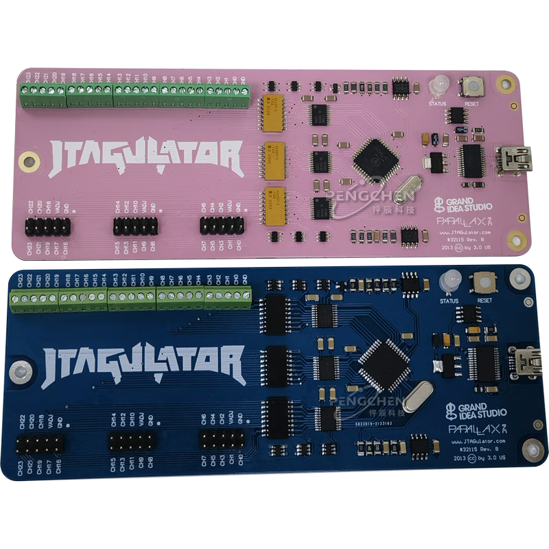 Open source hardware debugger ARMSWDUARTOCD logic analysis instrument burning JTAGulator VAT included