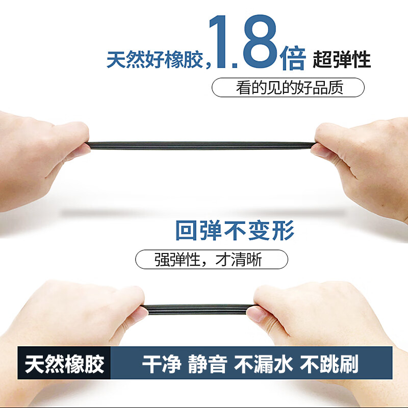 Hanlai Honda CRV wiper original crv wiper Siwei wiper blade strip boneless silent front and rear window wiper CRV (23-24 models) front wiper pair