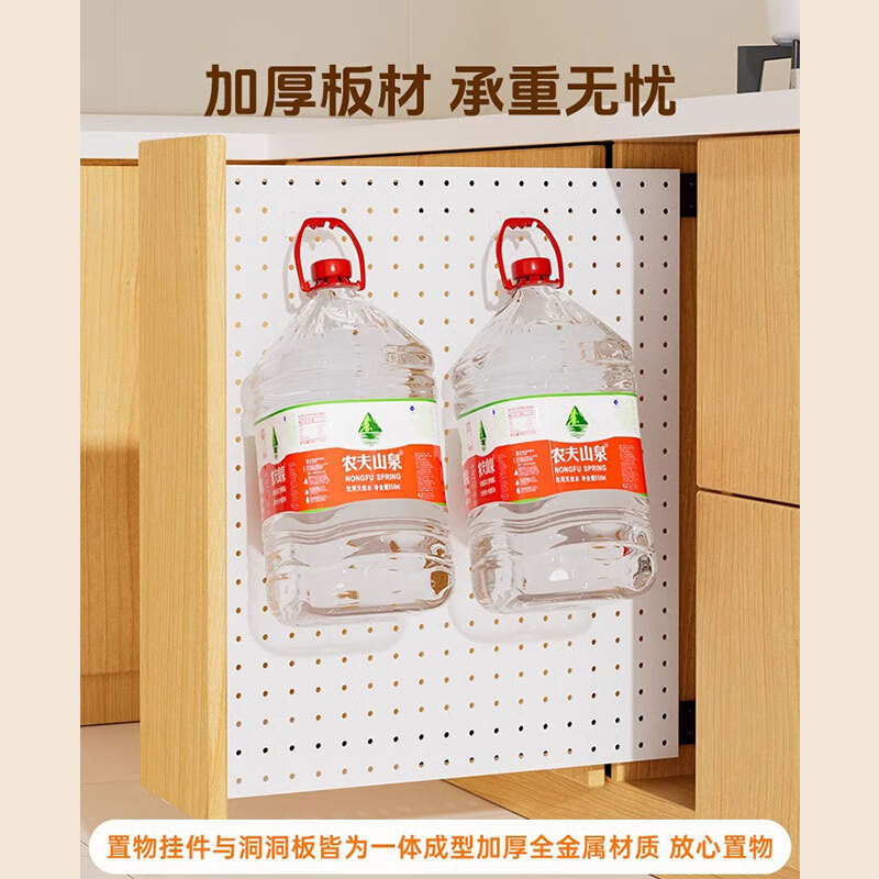 Baizi kitchen narrow cabinet pull basket hole plate storage rack extremely narrow small size cabinet pull-out seasoning sandwich storage gun gray A package 400 deep free S hook * 4