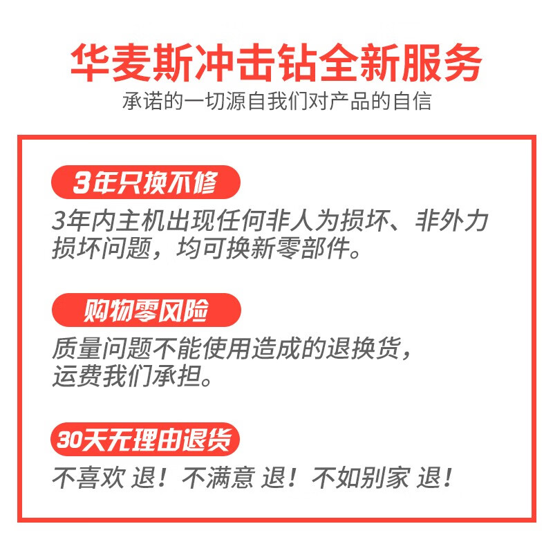 Huamais Hardware Toolbox Tool Set Household Electric Drill Impact Drill Home Maintenance Manual Power Tool Combination Set Impact Drill (Upgraded Version) Wolf Warrior 5 Equipped with Gift Pack