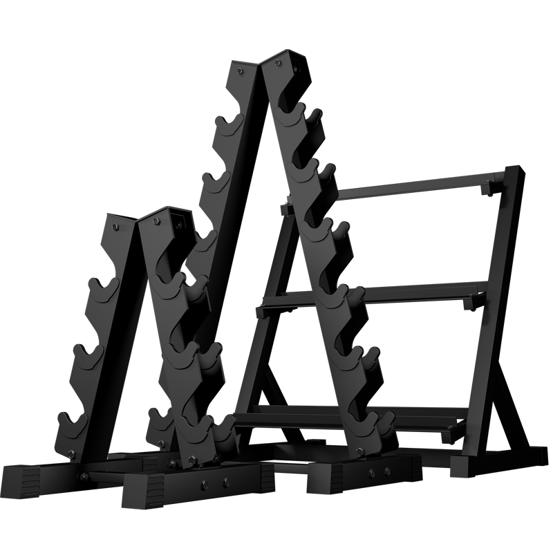 KANGSITE Dumbbell Rack Gym Commercial Multi-Specification 3/6/10/12 Pairs Dumbbell Storage Rack Household Equipment Household Herringbone Dumbbell Rack 6 Pairs Random Colors