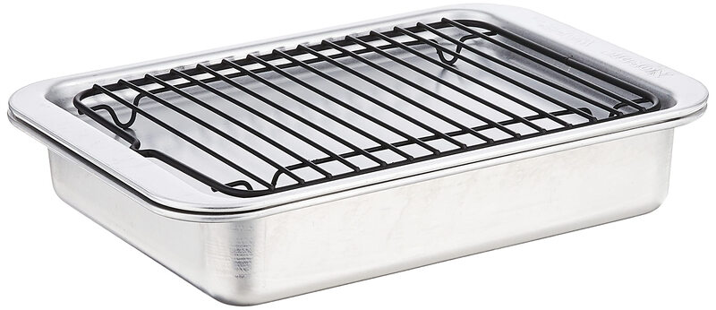 Nordic Ware aluminum baking tray 3-piece set for mini oven, serves 1-2 people