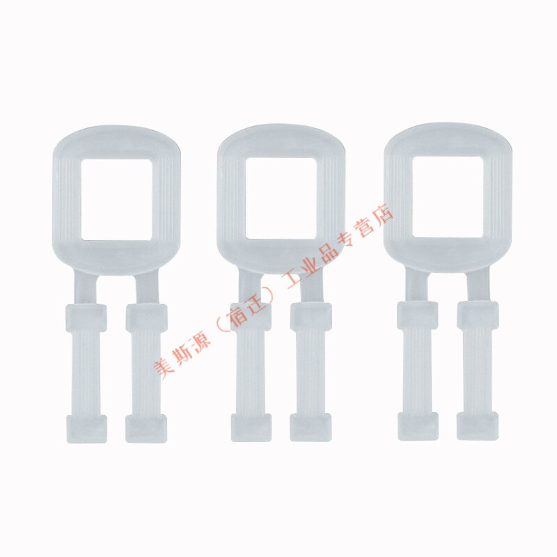 Packing strap buckle PP plastic packing buckle transparent plastic hand-made packing strap buckle hand-pull buckle 1000 pieces/pack white hand-pull strapping buckle 500 pieces