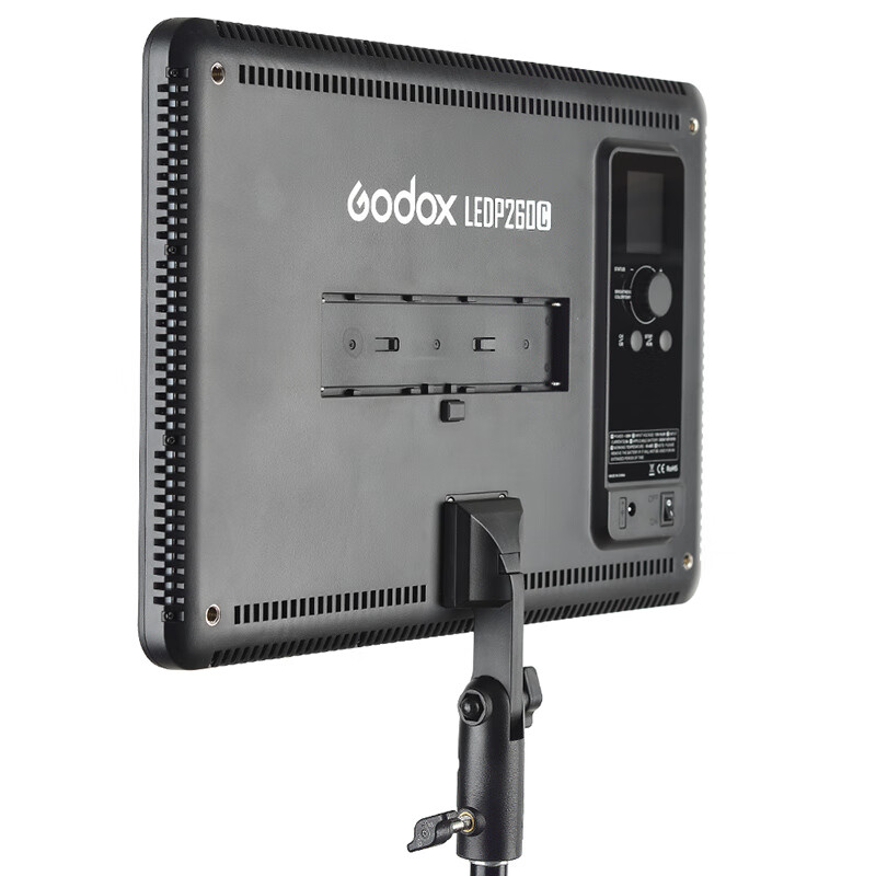 Godox LEDP260C fill light clothing live broadcast fill light anchor live photo video photography light soft light studio news fill light adjustable color temperature