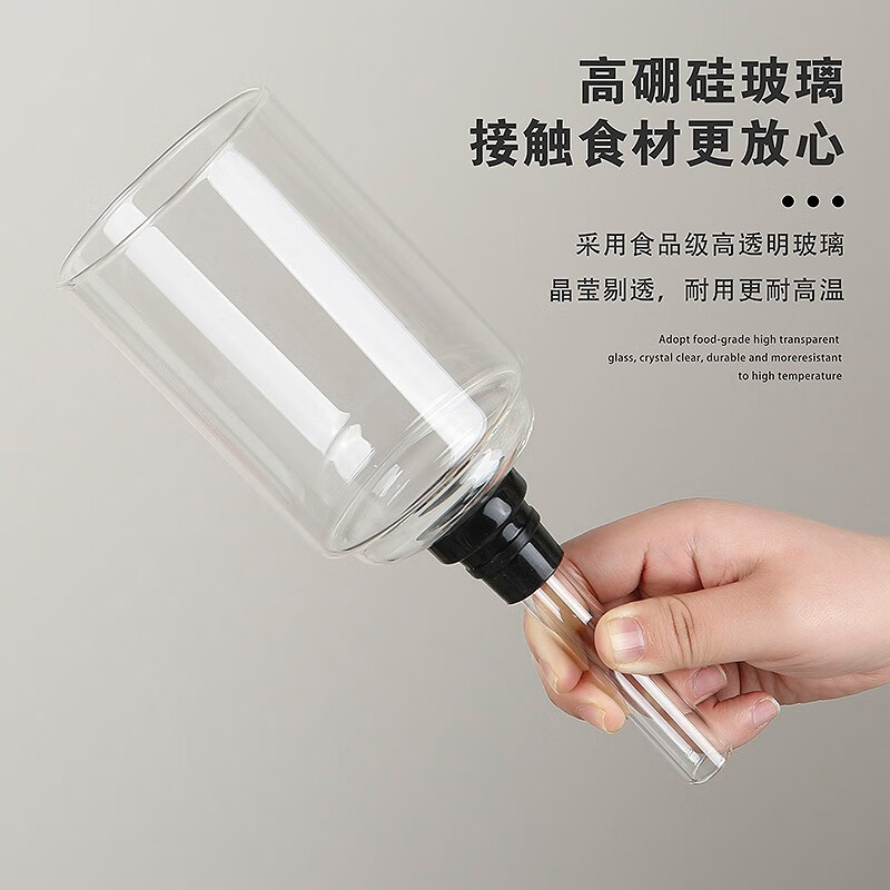 A18 household siphon coffee pot manual coffee machine siphon pot set complete set of glass coffee utensils bakelite handle 5 servings