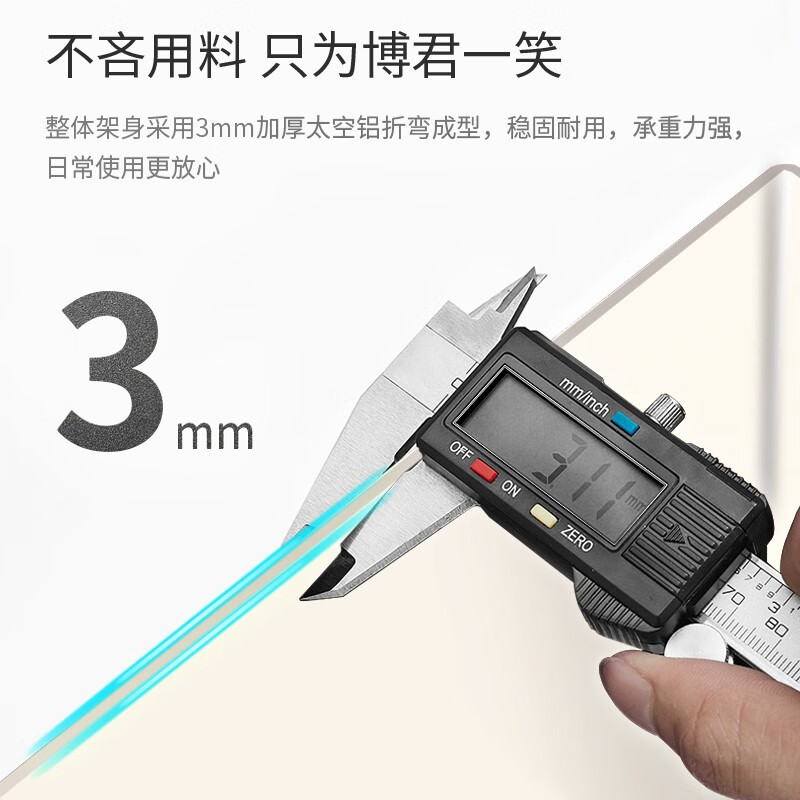 Kaiying kitchen rack seasoning utensil storage knife holder wall-mounted punch-free space aluminum wall multi-functional hook hanger guardrail storage rack needs to be used with a cross bar