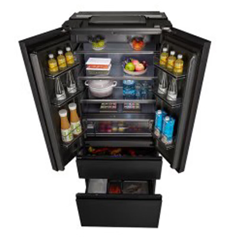 Panasonic refrigerator NR-W472 series 58cm ultra-thin embedded variable frequency air cooling Nanoyi