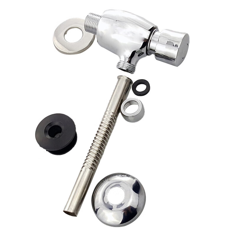 Jinshiluo K5475 hand-operated urinal flusher, extended flushing valve, tube flushing sensor, delay valve, medium round belly urinal valve