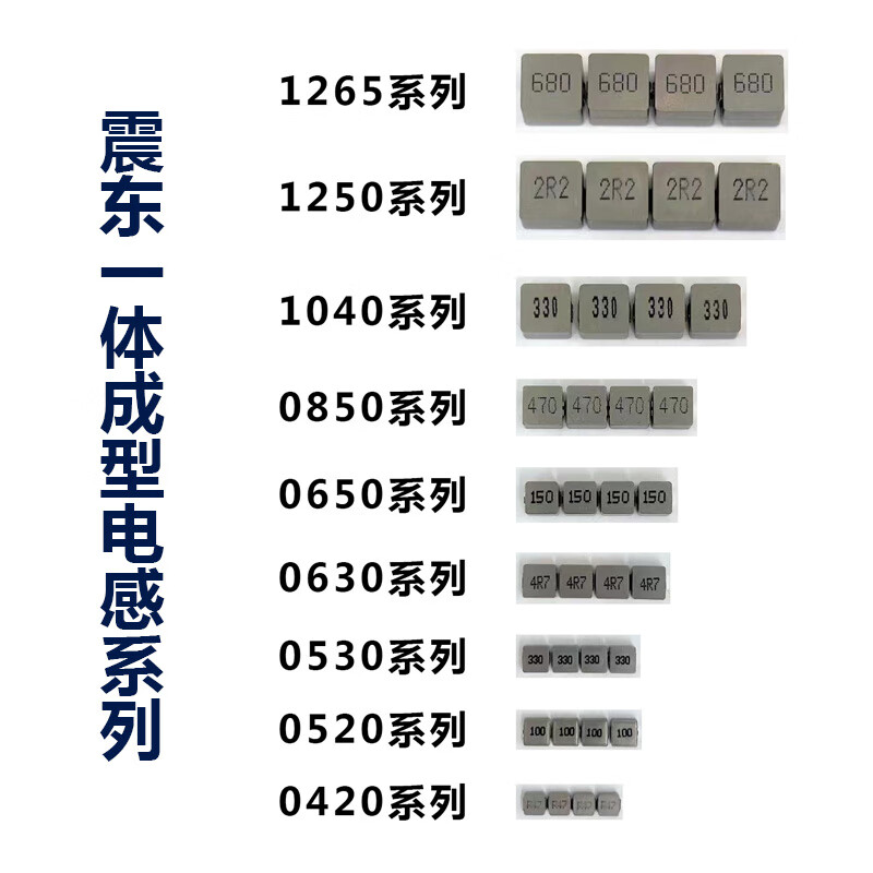 Zhendong Electronics high current integrated molded inductor 1040 full series 1.0~10uH chip power inductor automotive grade 11.0*10*3.8 ZD1040-1R5M 1040