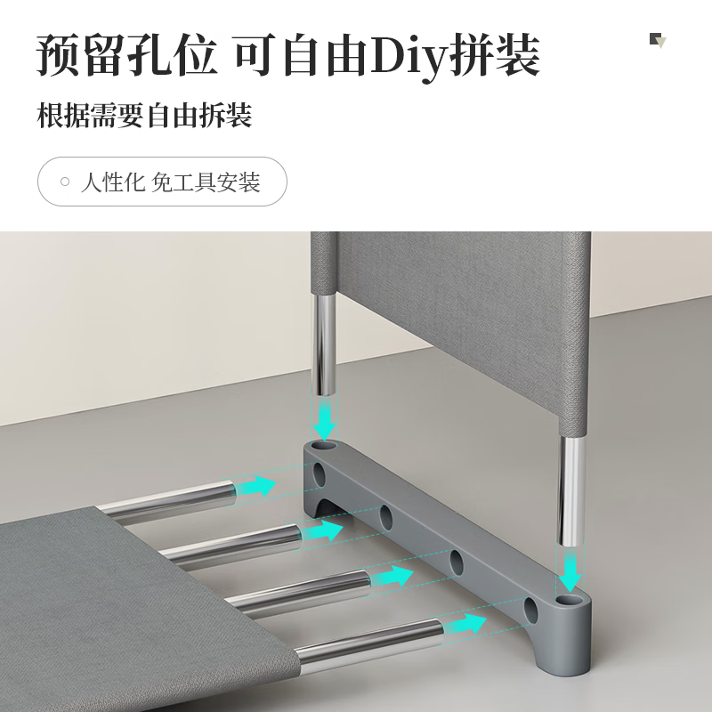 Jialiren bookshelf floor-standing storage rack student desktop simple bookshelf dormitory home multi-functional storage storage rack