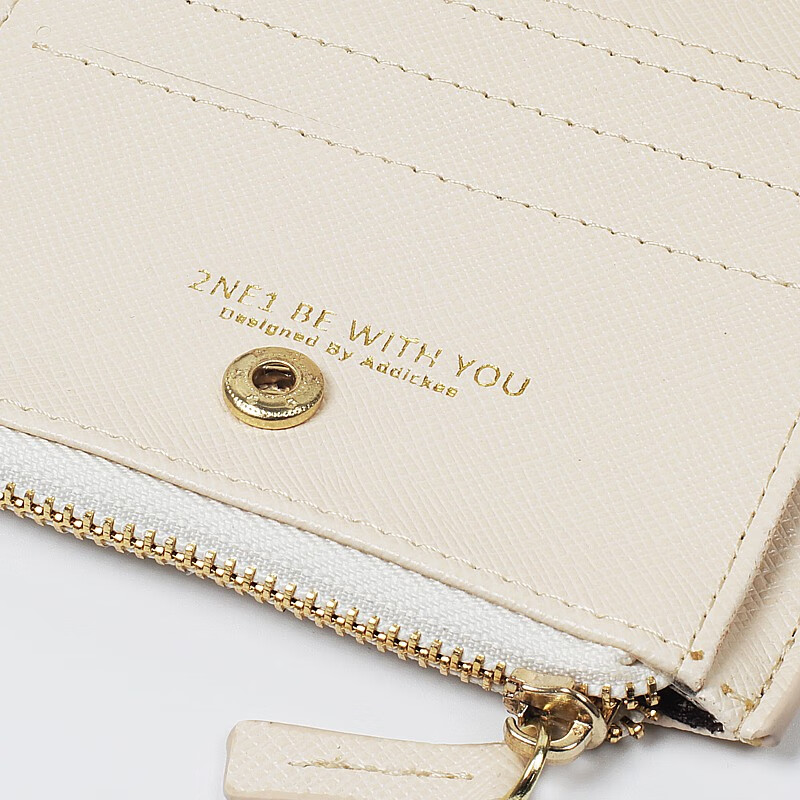 Flo Cat Mystery Lord Peripheral Kleink Meow Meow Amon Mythical Story Cute Cartoon Student Wallet Card Holder Female Off-White Ke Meow 4-Gate Resurrection