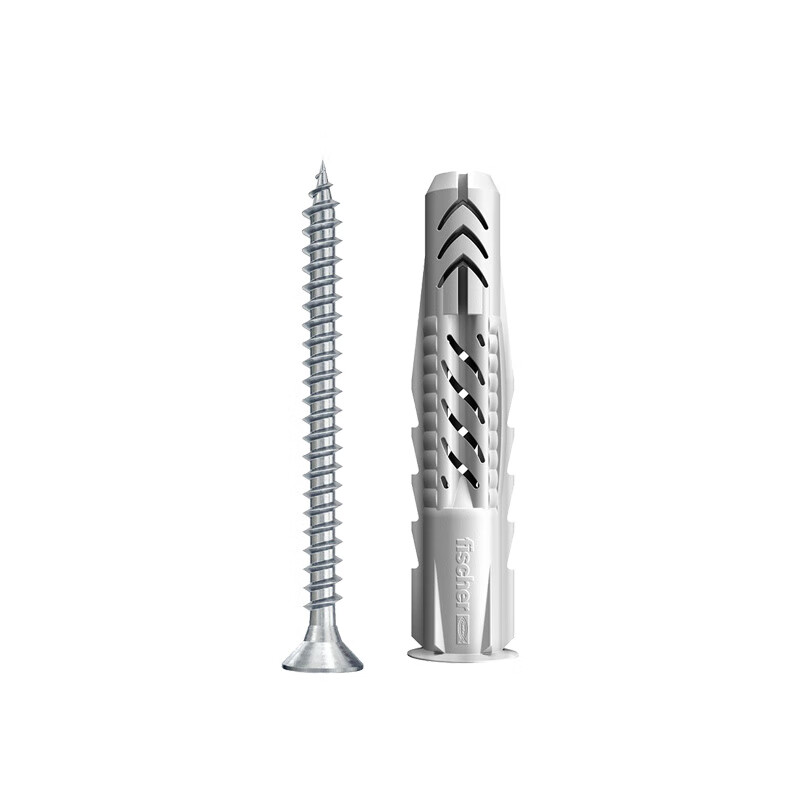 Fischer expansion screw German all-purpose UX card-mounted hollow brick aerated brick gypsum board special original imported UX8x50R with nails 5 sets/card 77862