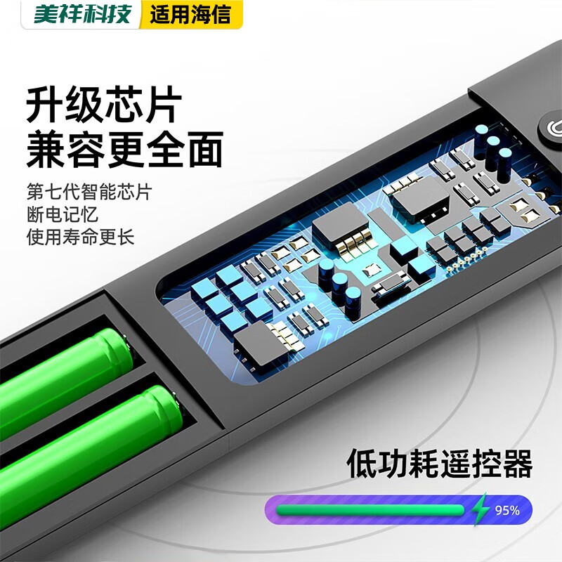 Meixiang suitable for Hisense TV remote control universal infrared version LED LCD 55 inches 65 inches fully universal 2