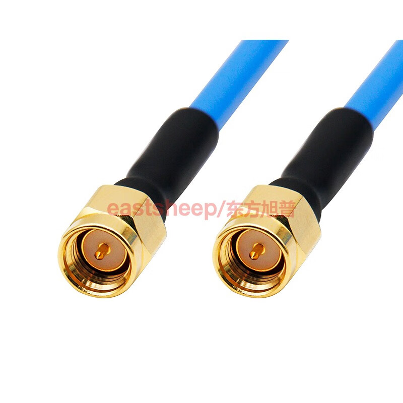 Dongfang Xupu RG402/KTR141 semi-flexible high frequency RF cable SMA-JJ SMA male to SMA male 18G 0.8m