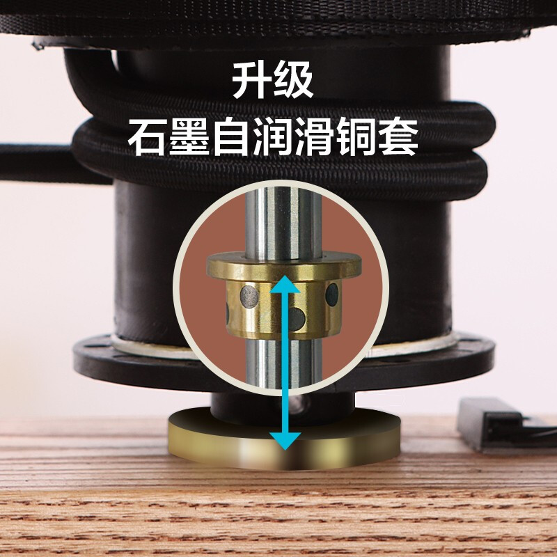 Boluo rowing machine, uniform large resistance, noise reduction, black technology, foldable smart water resistance, home aerobic fitness equipment, red oak folding model Z02 self-lubricating copper sleeve