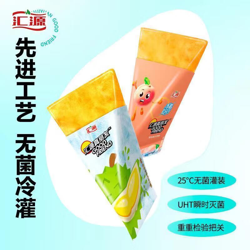 Huiyuan True Friend Smoothie Fruity Flavor Fruit Juice Drink Summer Cold Drink Ice Popsicle Crushed Ice Multi-flavor Mix 60ml*6 (can be noted)