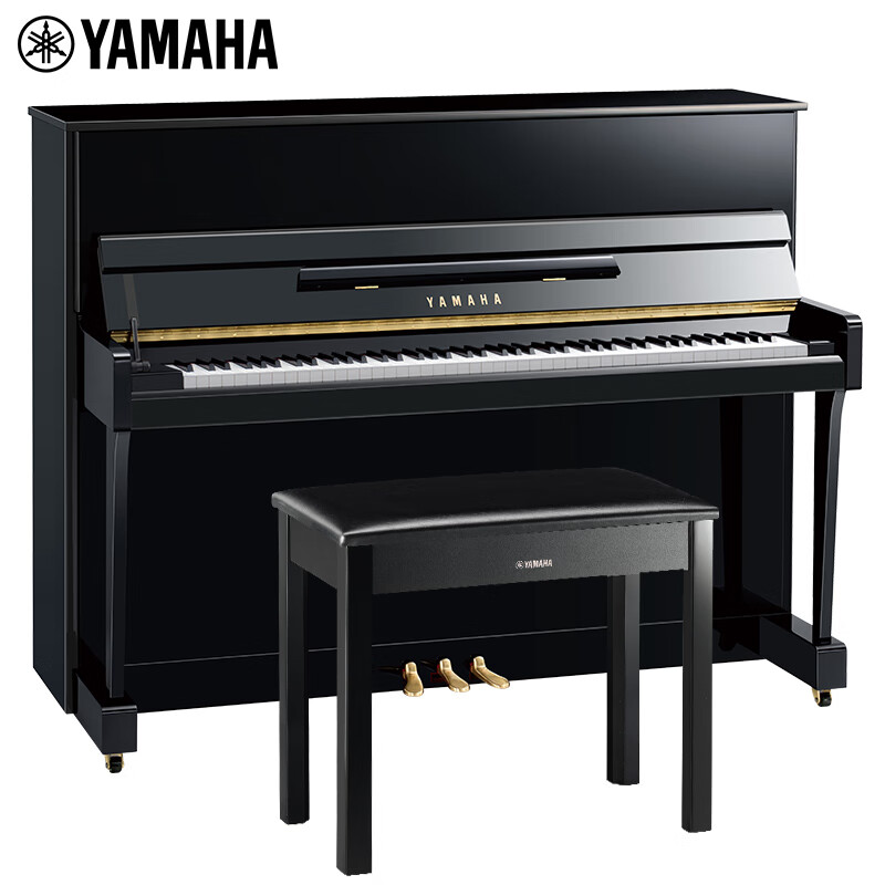YAMAHA Piano YS Series 88-Key Upright Acoustic Piano 116cm Professional Beginner YS1 Black