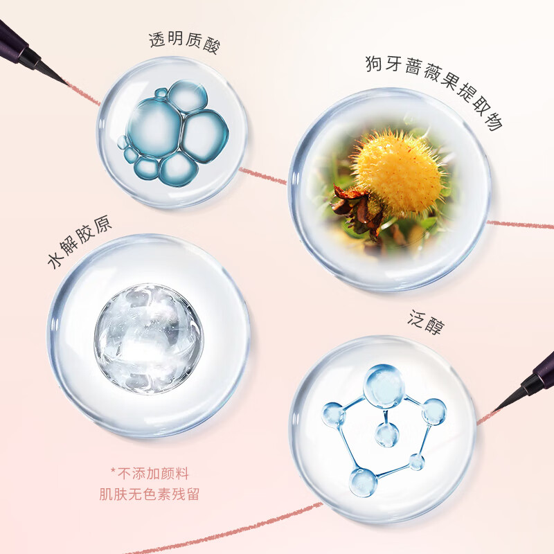 Kishmeihua Yingmeiko long-lasting smooth liquid eyeliner 0.4ml 01 jet black