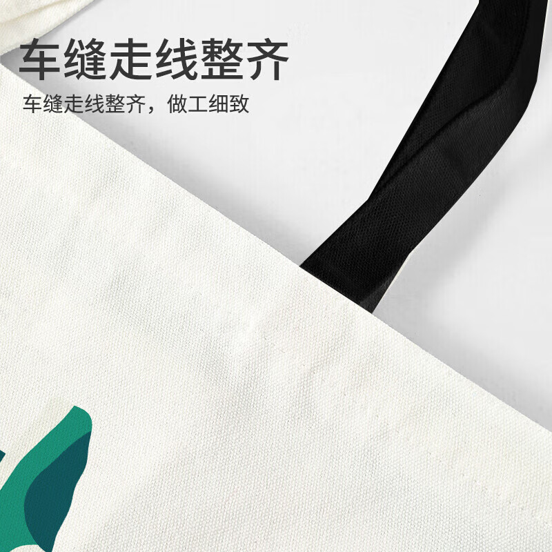 Right Away canvas bag cloth bag portable shopping cloth bag environmentally friendly zipper large capacity cloth bag student simple female Korean version